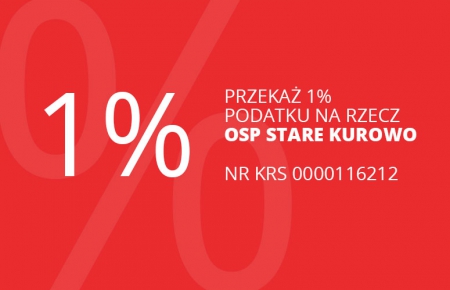 1% podatku dla OSP Stare Kurowo
